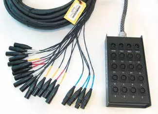 Yorkville Sound - 100 Foot Professional 16 Channel Snake w/XLR Sends & Returns